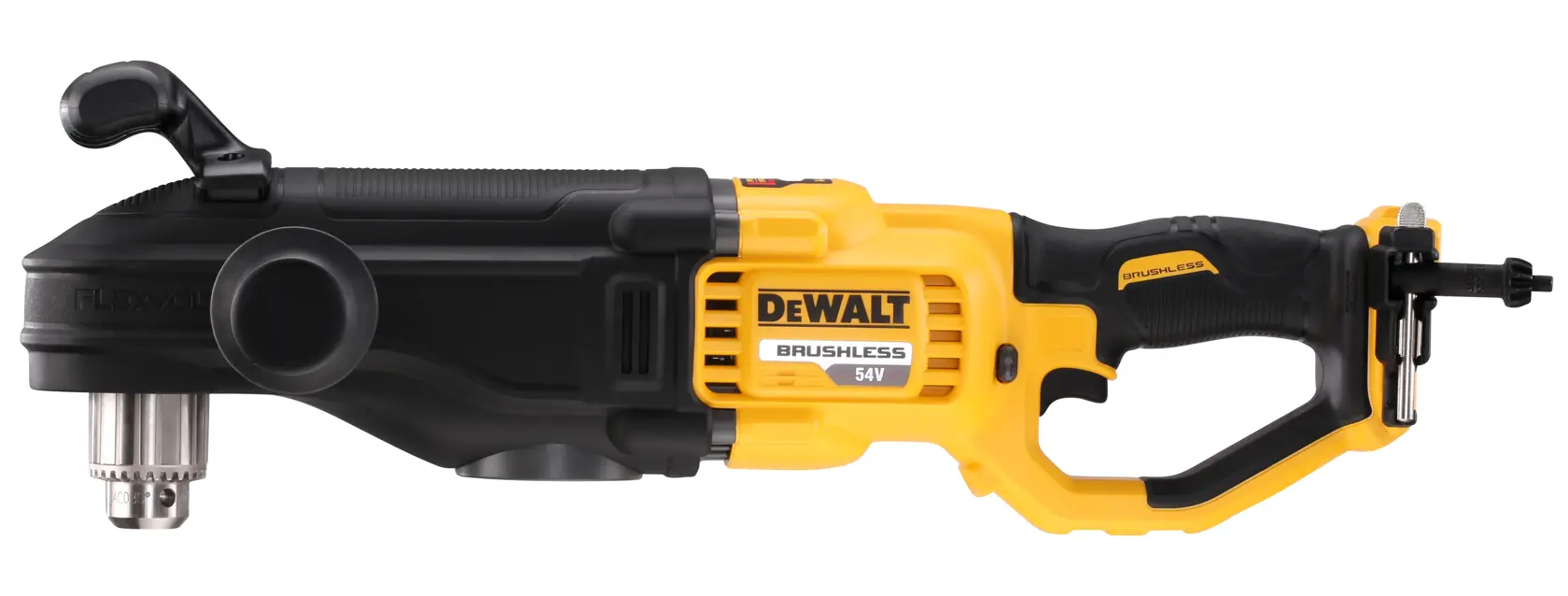 54V XR FLEXVOLT Vinkelborrmaskin rak - utan batteri