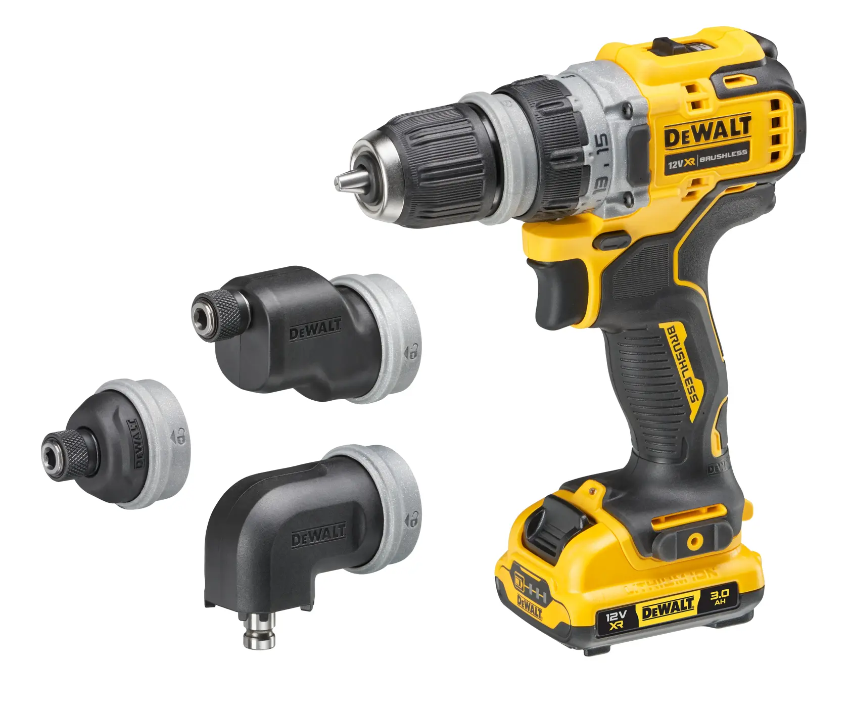 12V XR Multihuvuddragare, 2 X 3,0 Ah, TSTAK
