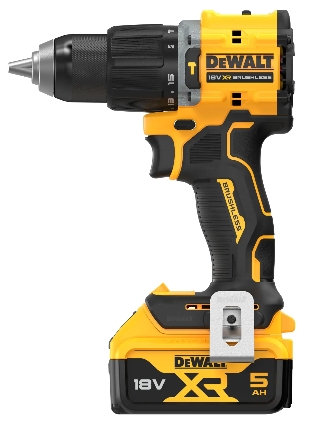 18V XR Slagborrmaskin med 2x5.0Ah