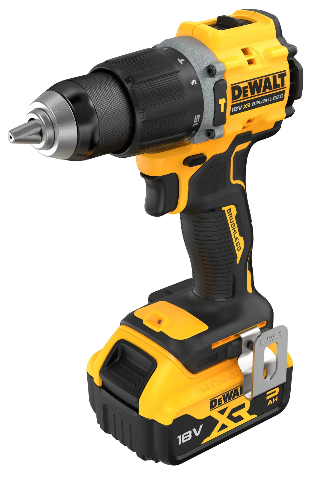 18V XR Slagborrmaskin med 2x5.0Ah