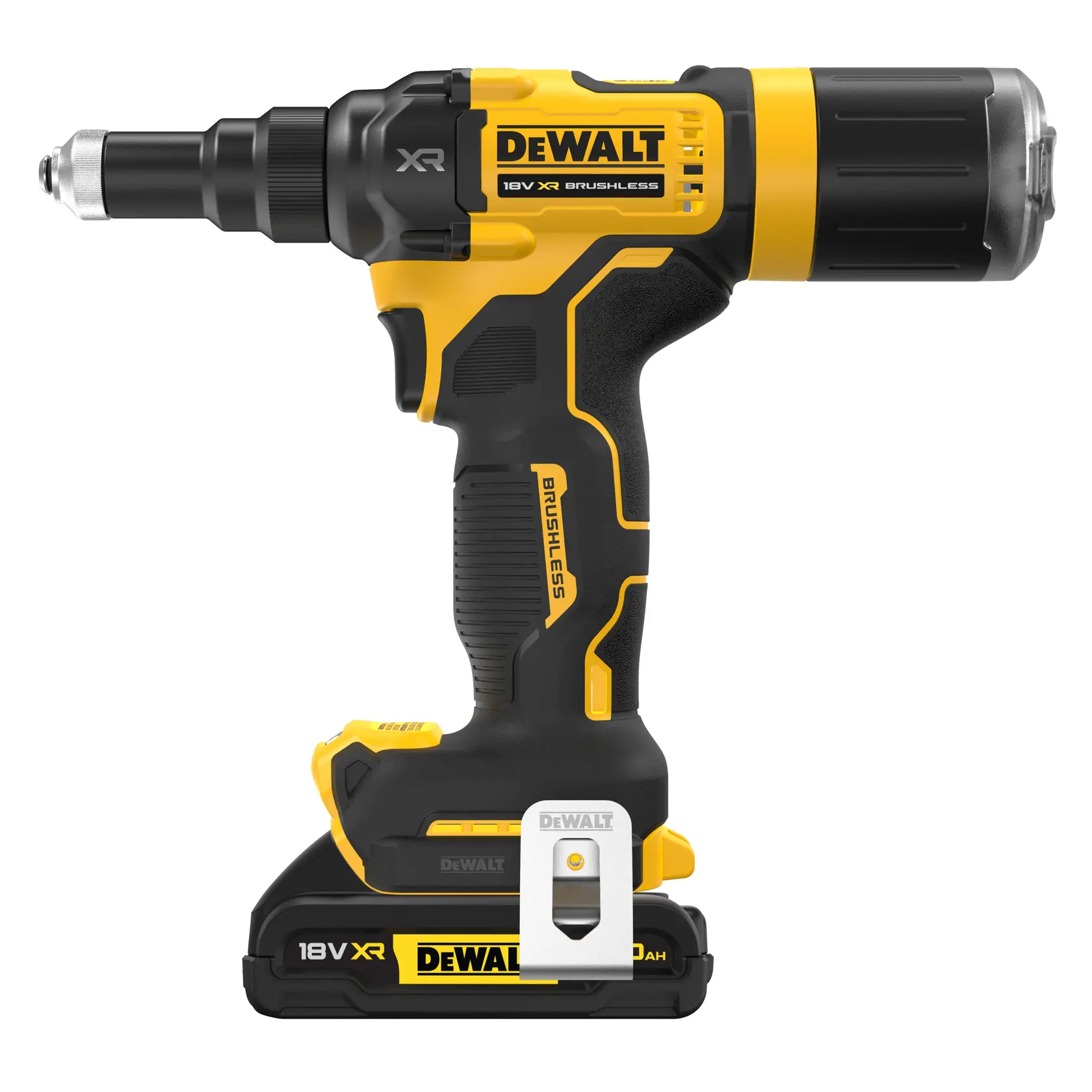 18v XR 4.8mm blindnitpistol, 2x2ah GFN