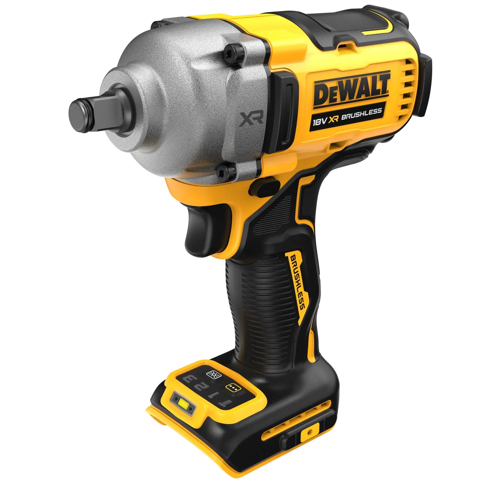 18V XR 1/2" Mutterdragare med låsring utan batteri och laddare i TSTAK