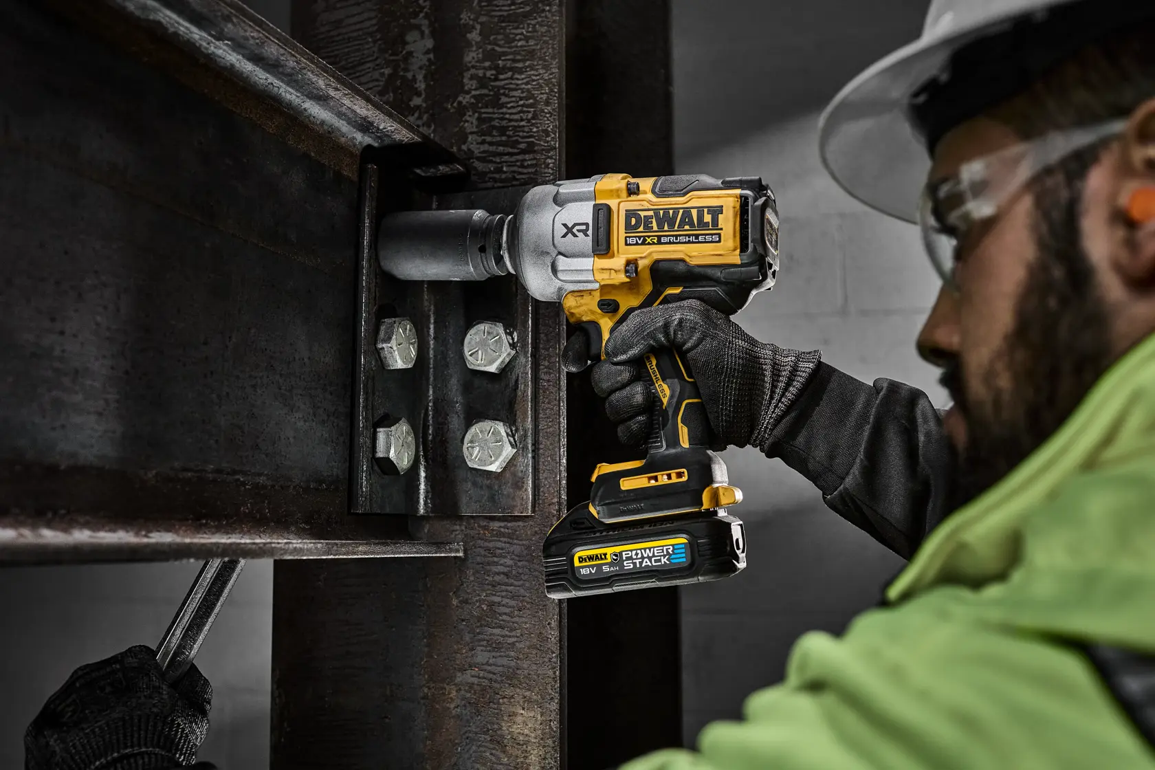 18V XR KOLBORSTFRI 3/4" Mutterdragare med högt vridmoment - Utan batteri och laddare