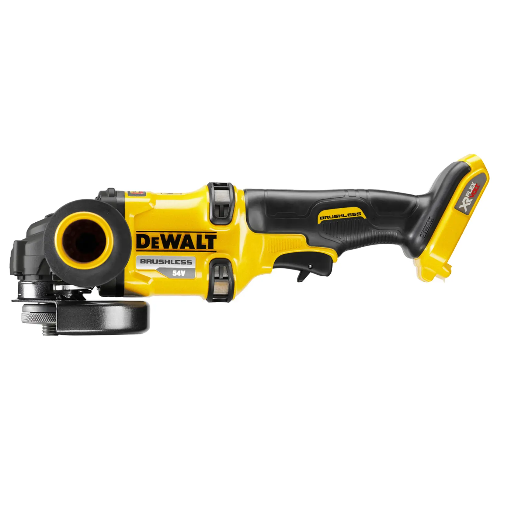 54V XR FLEXVOLT 125mm vinkelslip - utan batteri