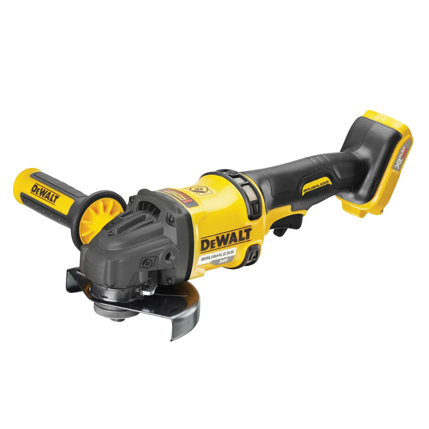 54V XR FLEXVOLT 125mm vinkelslip - utan batteri