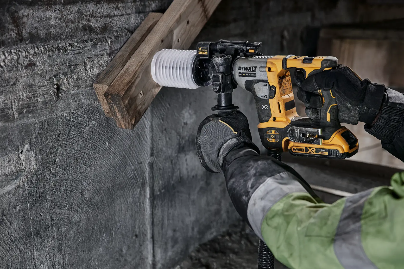 Borrhammare 18V, SDS-Plus - utan batteri och laddare