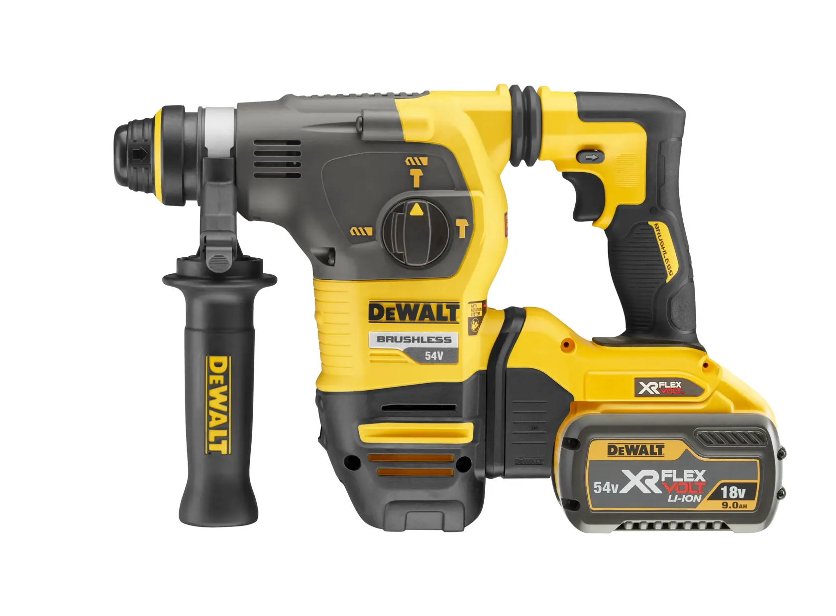 54V XR FLEXVOLT SDS+ Borrhammare 3-läges + T-STAK