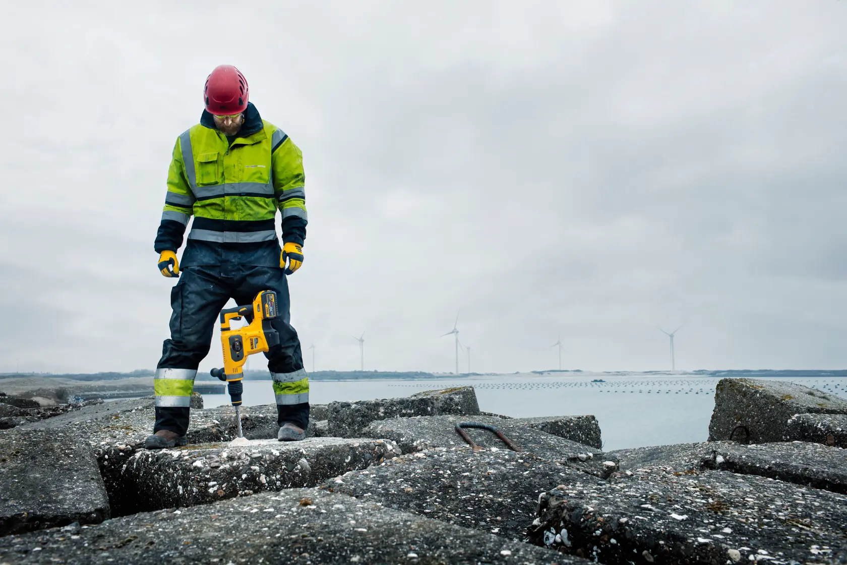 54V XR FLEXVOLT kolborstfri 3-läges SDS-MAX borrhammare utan batteri
