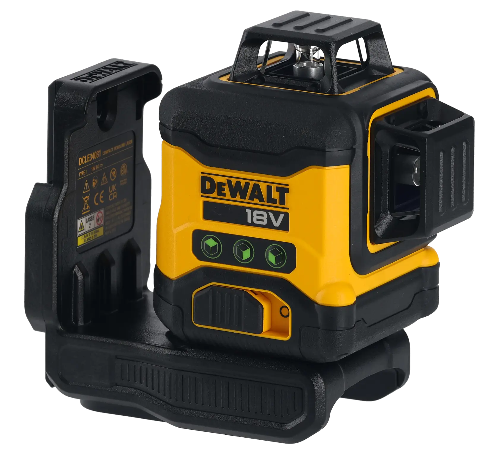 18V XR Kompakt 3x360 Grön krysslinjelaser