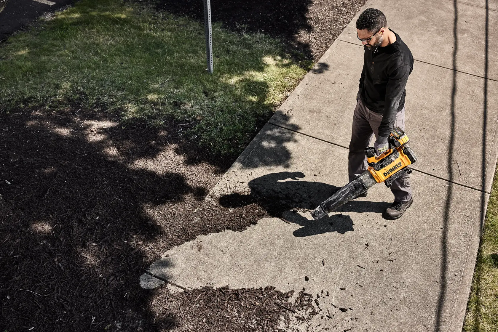 54V XR FLEXVOLT Axial Lövblås, 1x9.0Ah