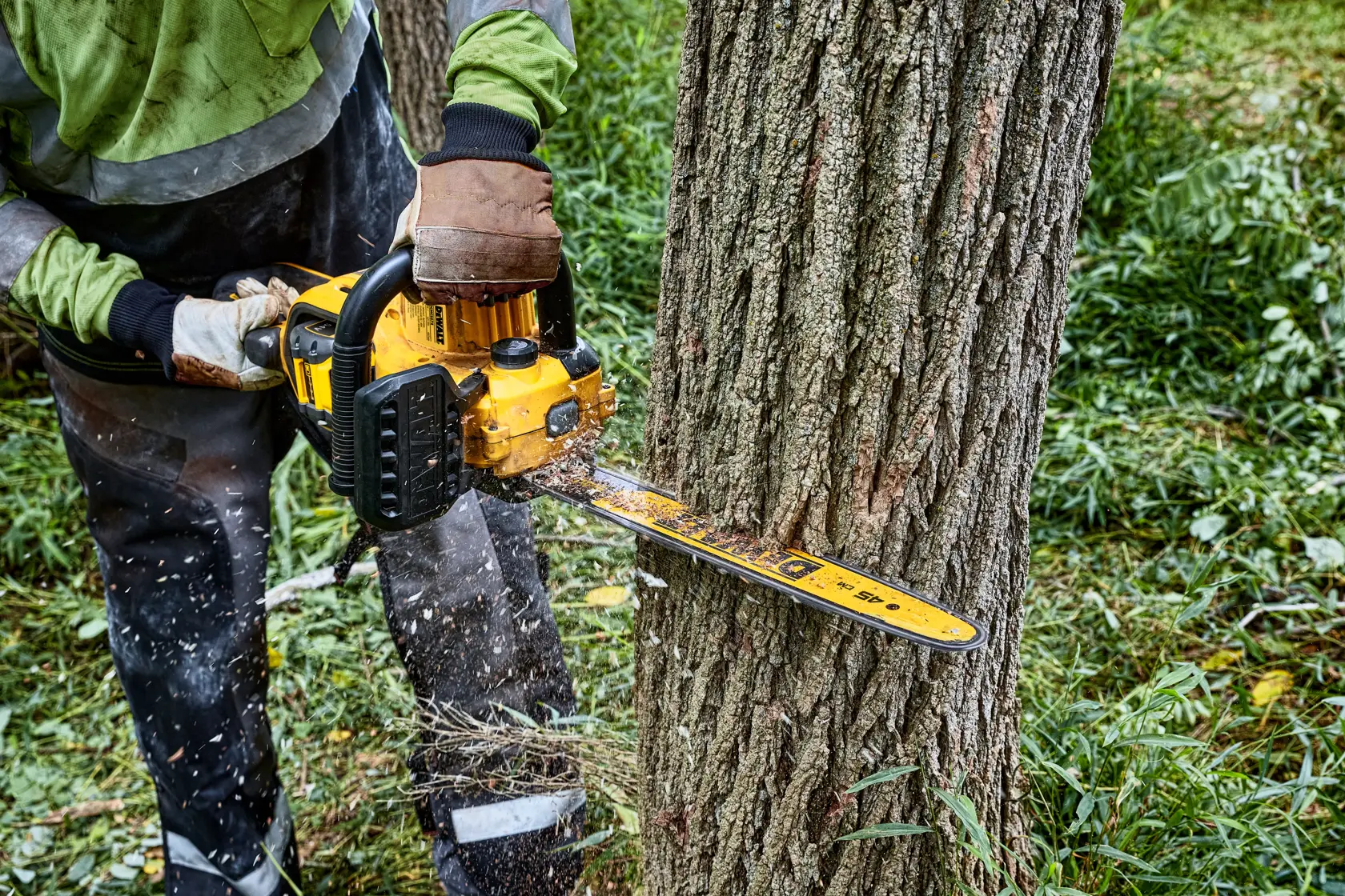 54V XR FLEXVOLT 45cm Kedjesåg utan batteri & laddare