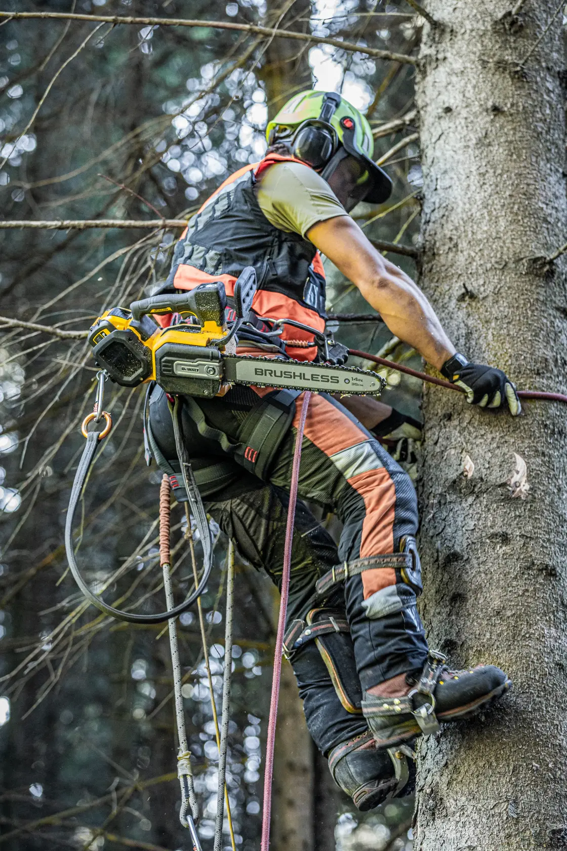 54V XR FLEXVOLT Kedjesåg Topphandtag 1x9Ah