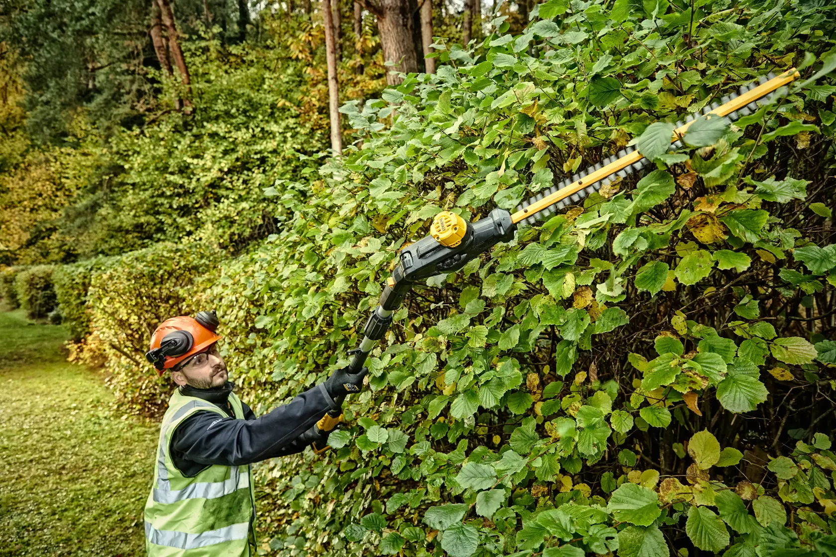 18V XR Stånghäcksax utan batteri & laddare