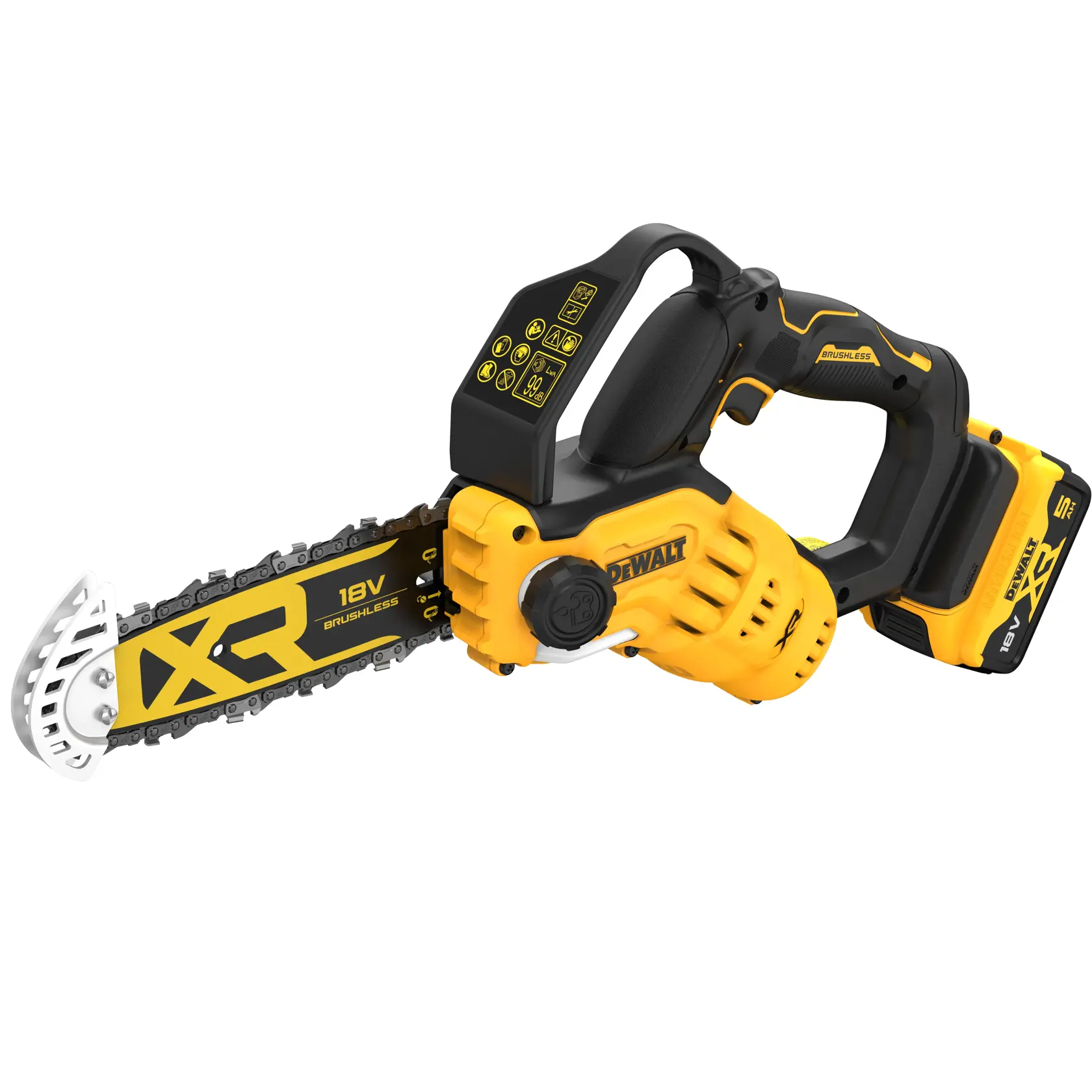18V XR 20cm Grensåg 1x5Ah