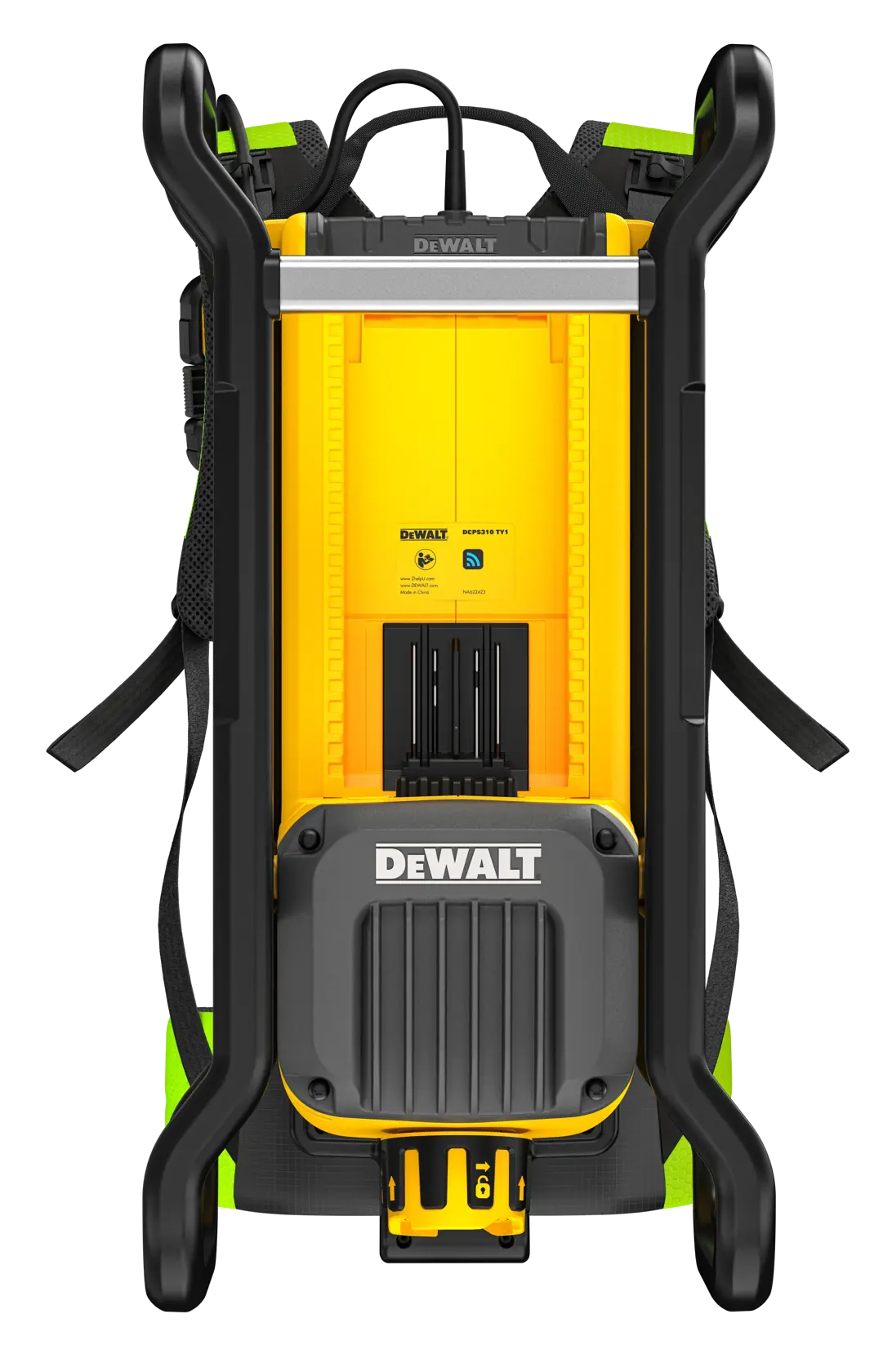 DEWALT POWERSHIFT™ Backpackvibrator