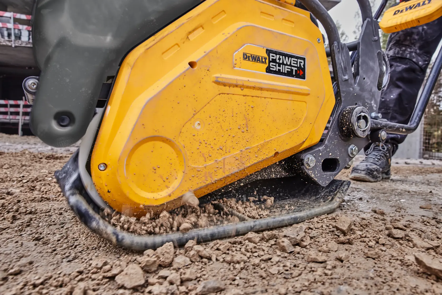 DEWALT POWERSHIFT 15KN Plattvibrator