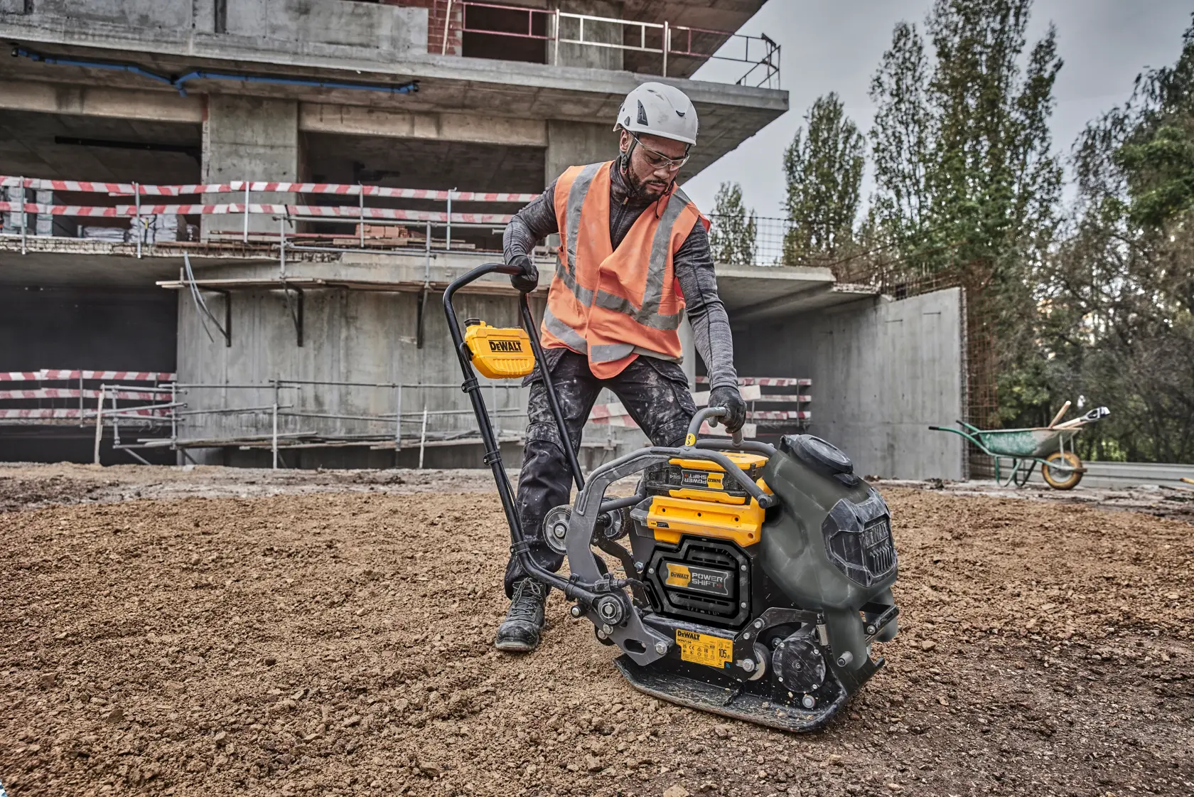 DEWALT POWERSHIFT 15KN Plattvibrator