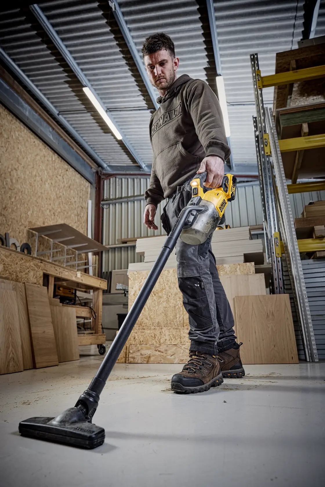 18V XR L-Klass Handdammsugare utan batteri och laddare