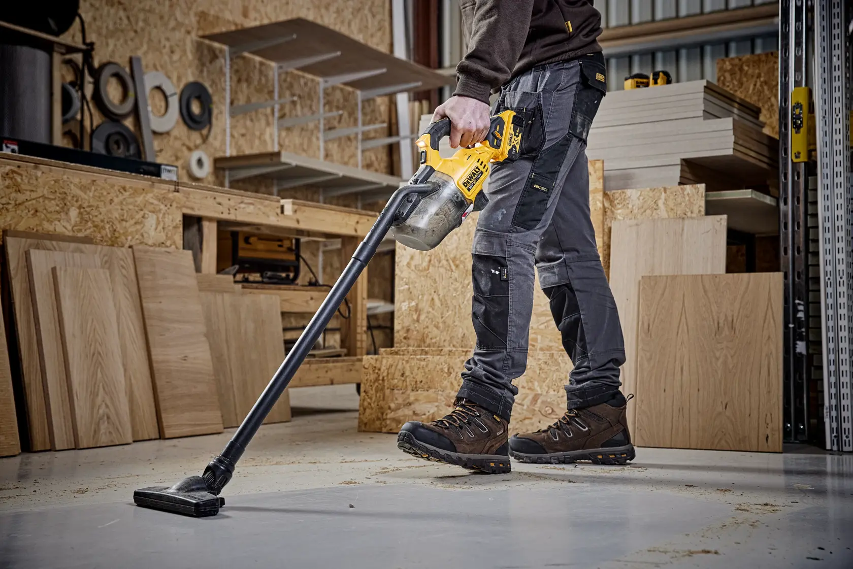 18V XR L-Klass Handdammsugare utan batteri och laddare