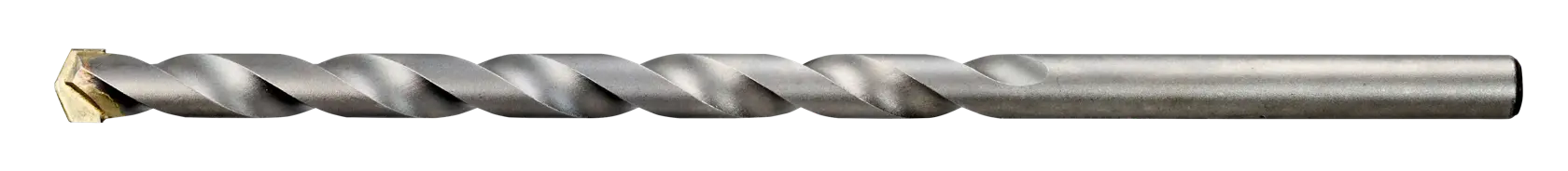 A single DEWALT metal drill bit shown against a plain white background.