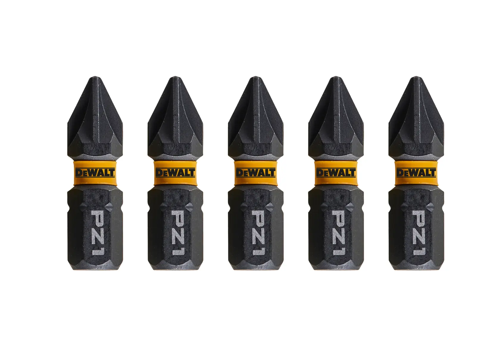 Gráfico mostrando a marca DEWALT XTREME Sub-Compact Series com o slogan 'Compacto e cheio de desempenho' em um fundo amarelo.