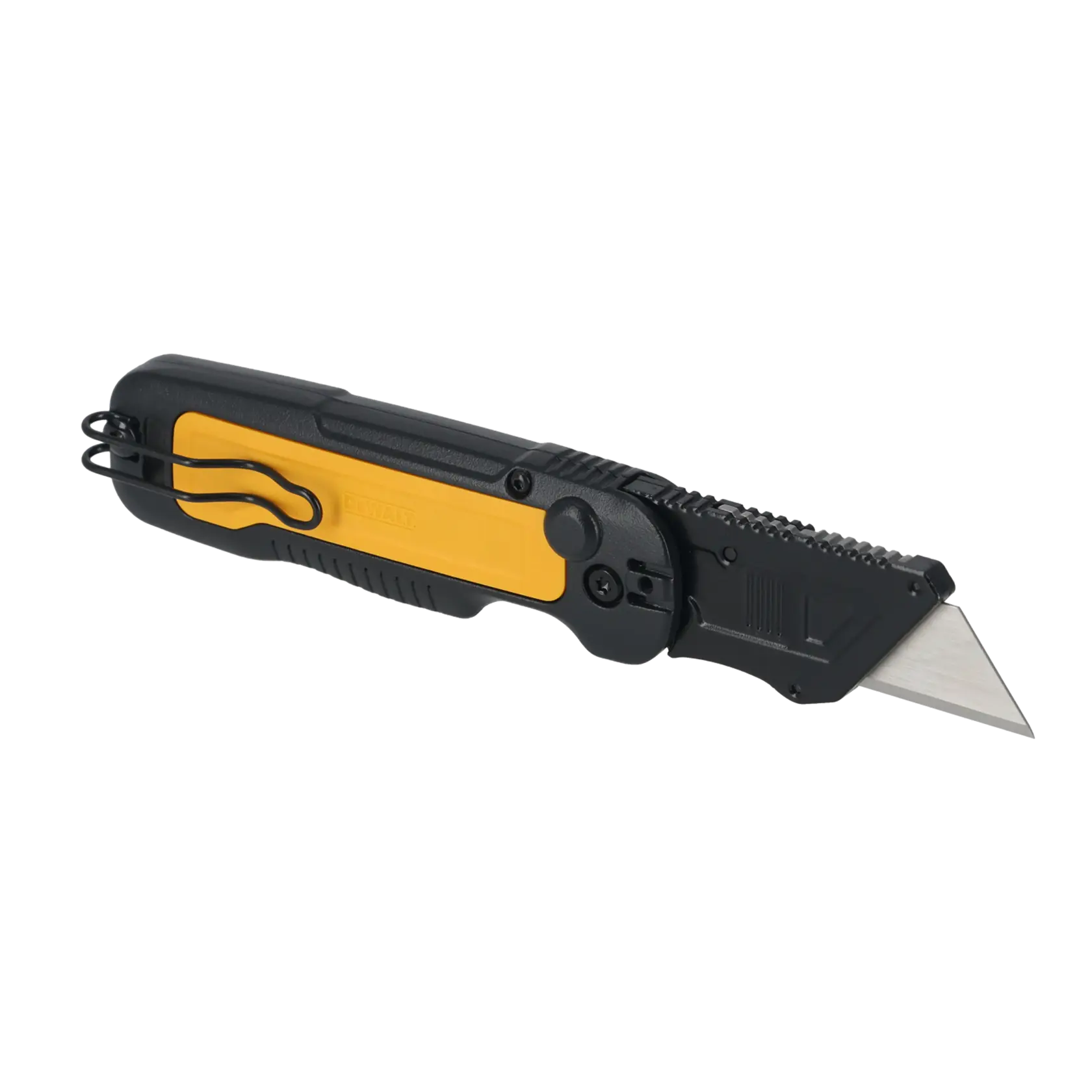 Push & Flip hopfällbar universalkniv med fast blad